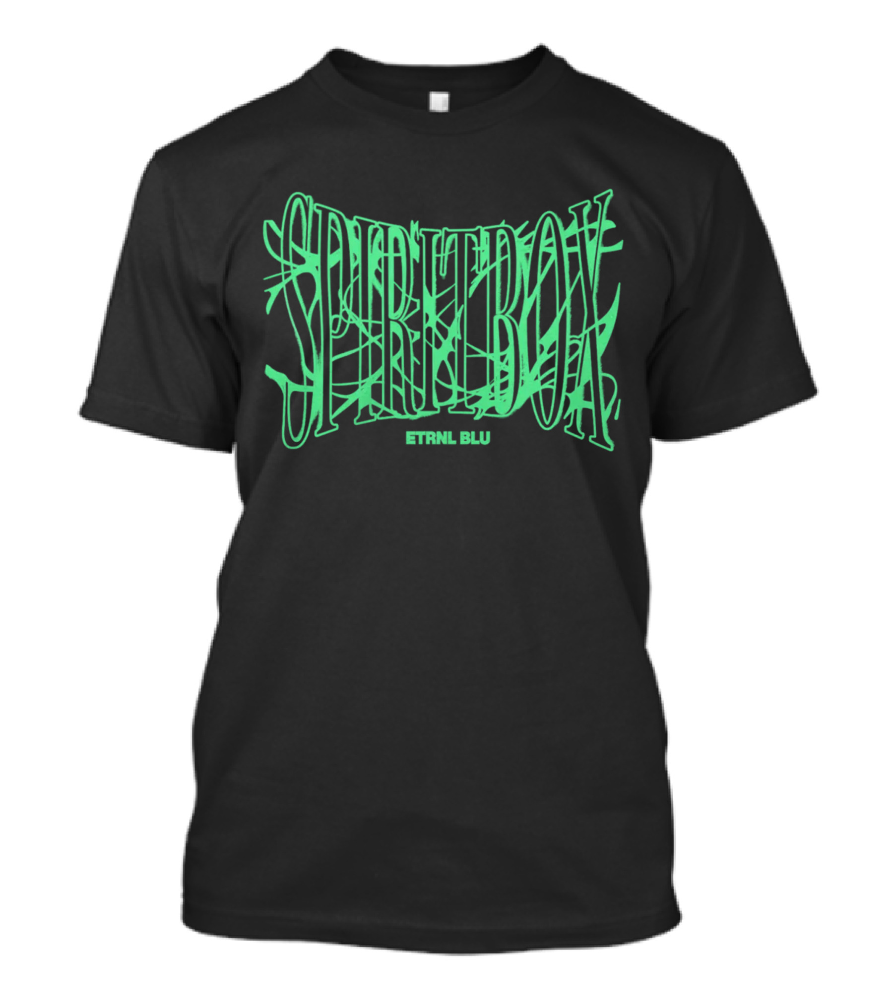 Spiritbox Phosphenetic Etrnl Blu Mineral Black T-Shirt
