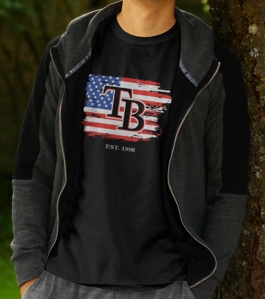 TB Est. 1998 American Flag T-Shirt