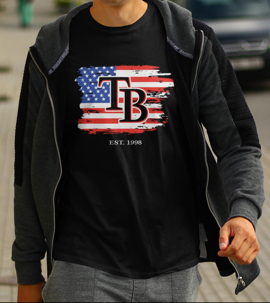 TB Est. 1998 American Flag T-Shirt