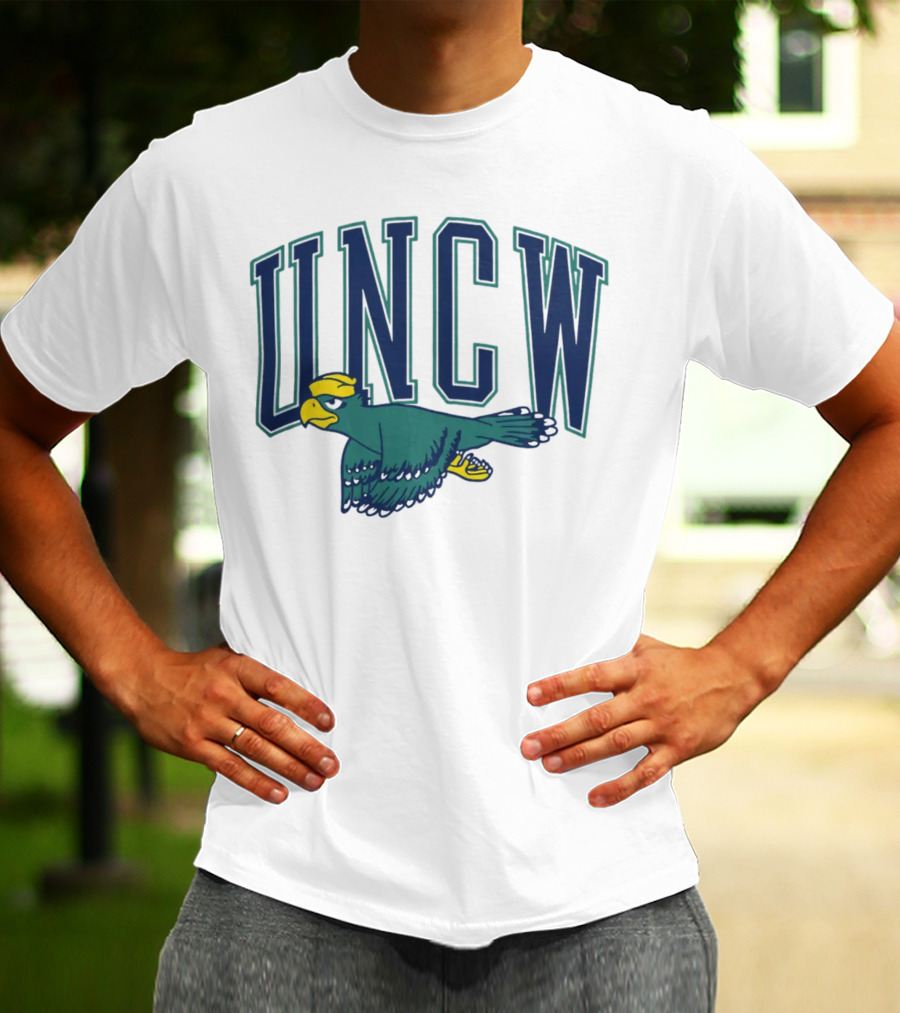 UNCW Flying Seahawk Logo College Spirit T-Shirt