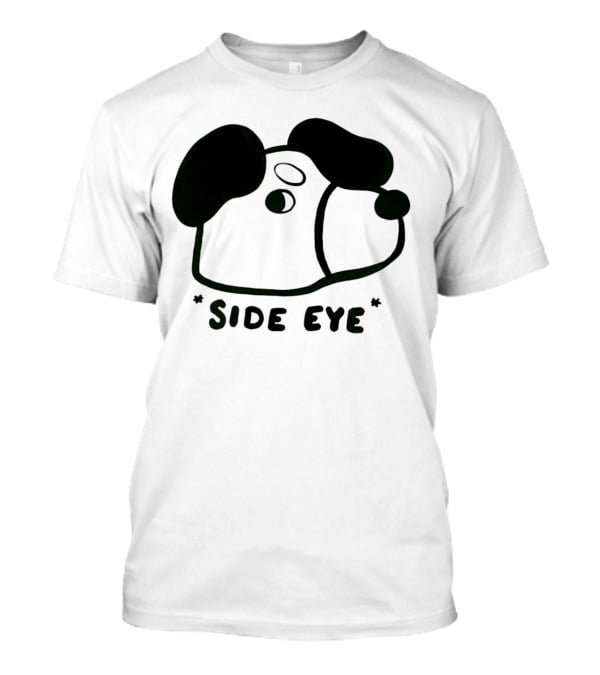 Chocolett Dog With Side Eye Expression T-Shirt
