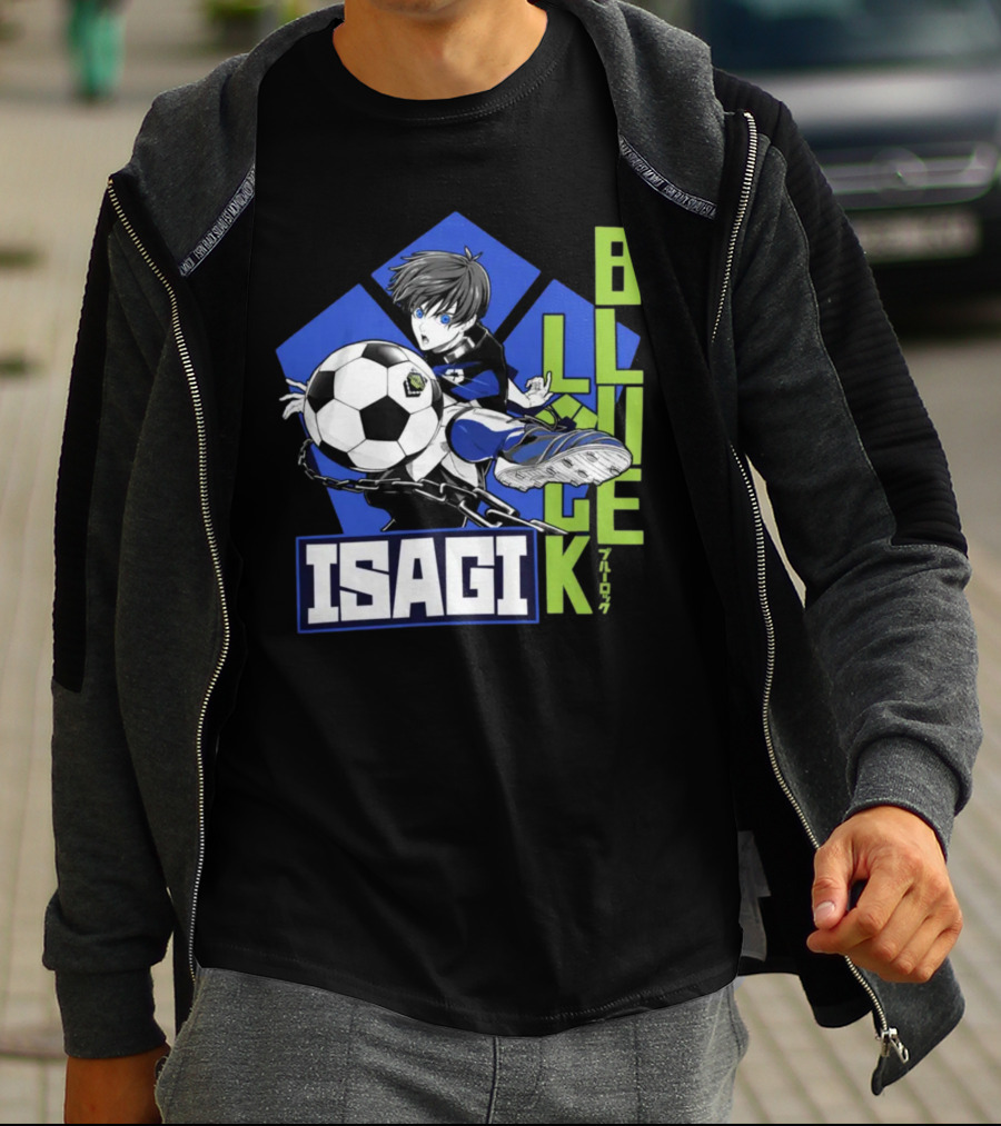 Crunchyroll Store Bluelock Isagi Soccer Star T-Shirt