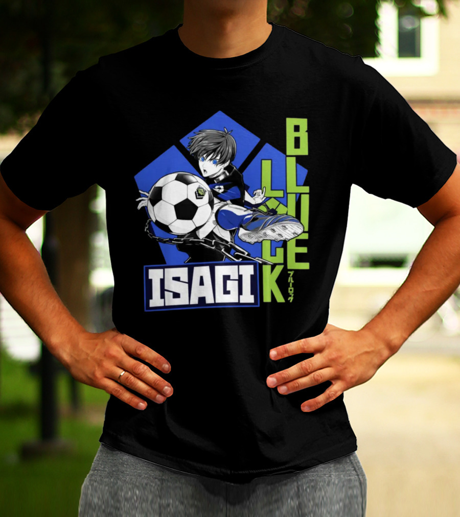 Crunchyroll Store Bluelock Isagi Soccer Star T-Shirt