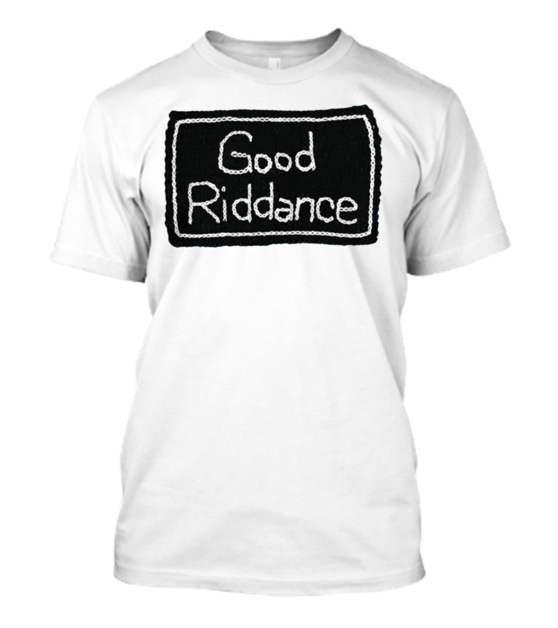 Gracie Abrams Good Riddance Crochet Black Patch T-Shirt