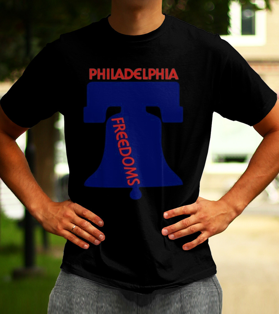 Philadelphia Freedoms Liberty Bell T-Shirt
