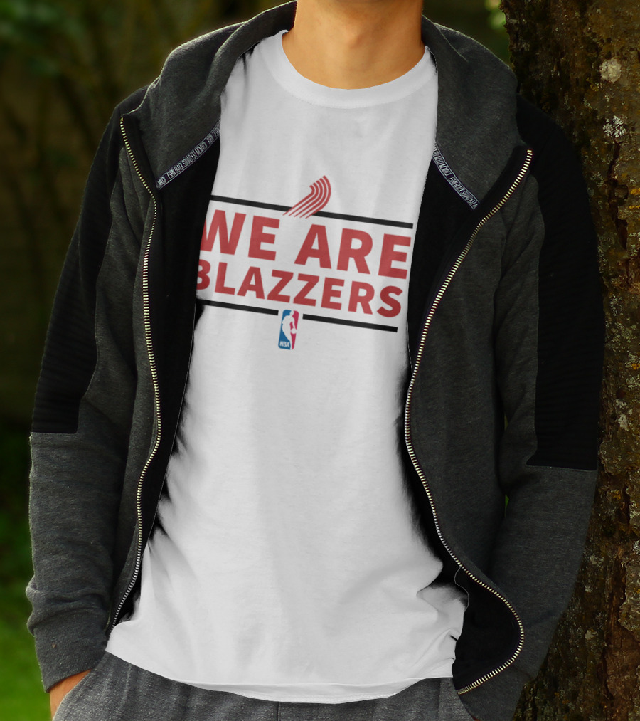 Portland Trail Blazers We Are Blazers NBA T-Shirt