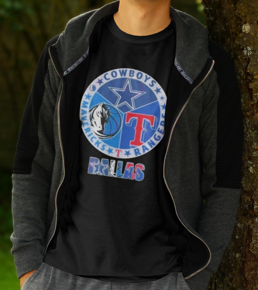 Dallas Cowboys Mavericks Rangers T-Shirt