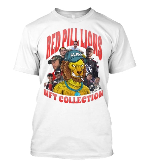 Red Pill Lions NFT Collection Alpha T-Shirt