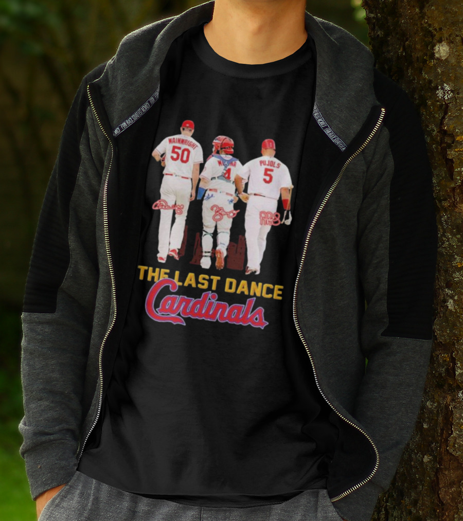 The Last Dance Cardinals Wainwright Molina Pujols T-Shirt