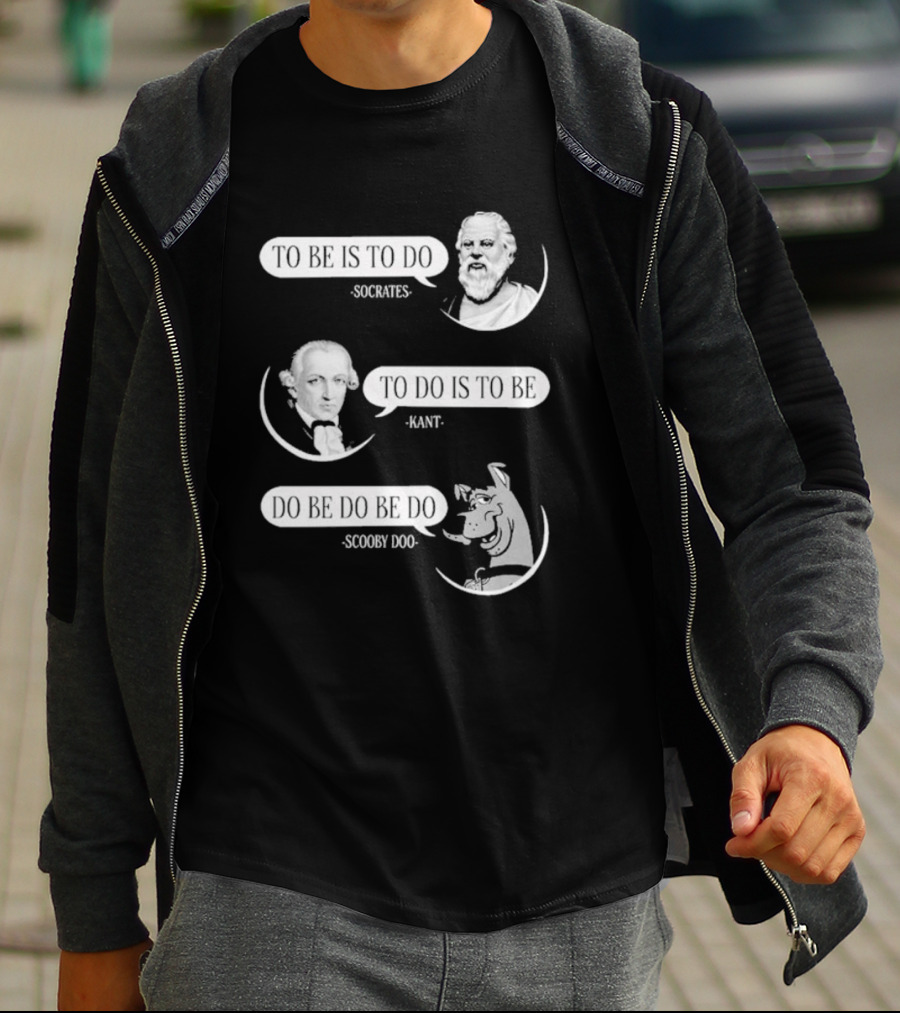 Socrates Kant Scooby Doo Philosophy Mashup T-Shirt