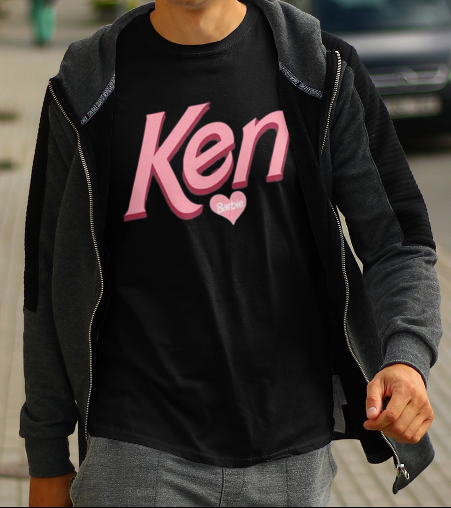 Ken Barbie Heart Love Valentine's T-Shirt