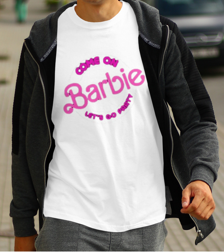 Come On Barbie Let's Go Party Retro T-Shirt