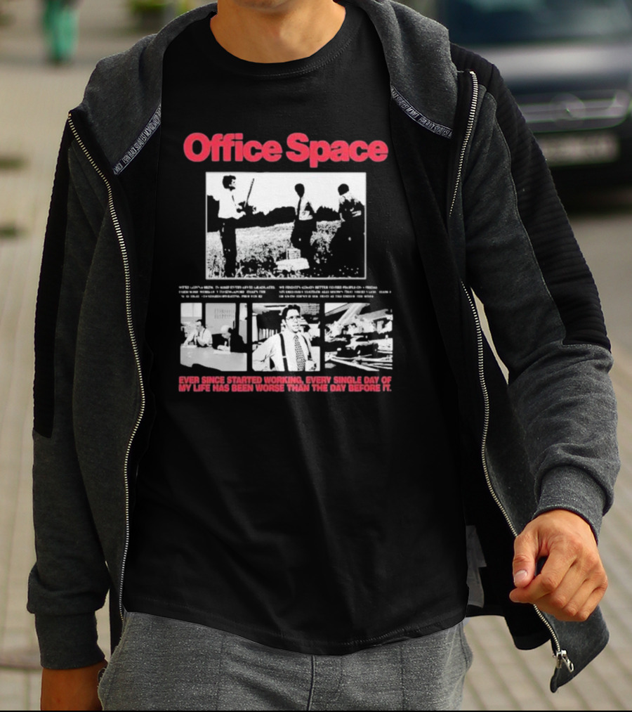 Office Space Movie Bootleg Quote And Scene Montage T-Shirt