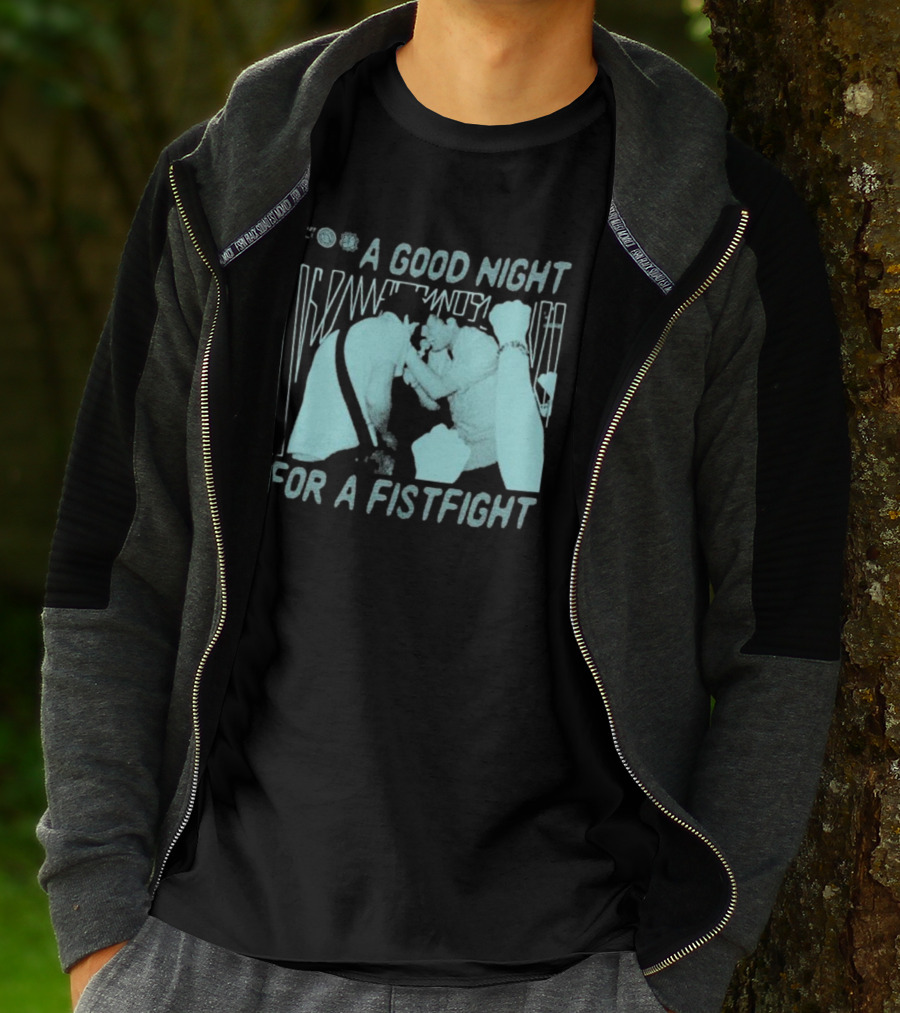 A Good Night For A Fistfight Music Performance Scene T-Shirt