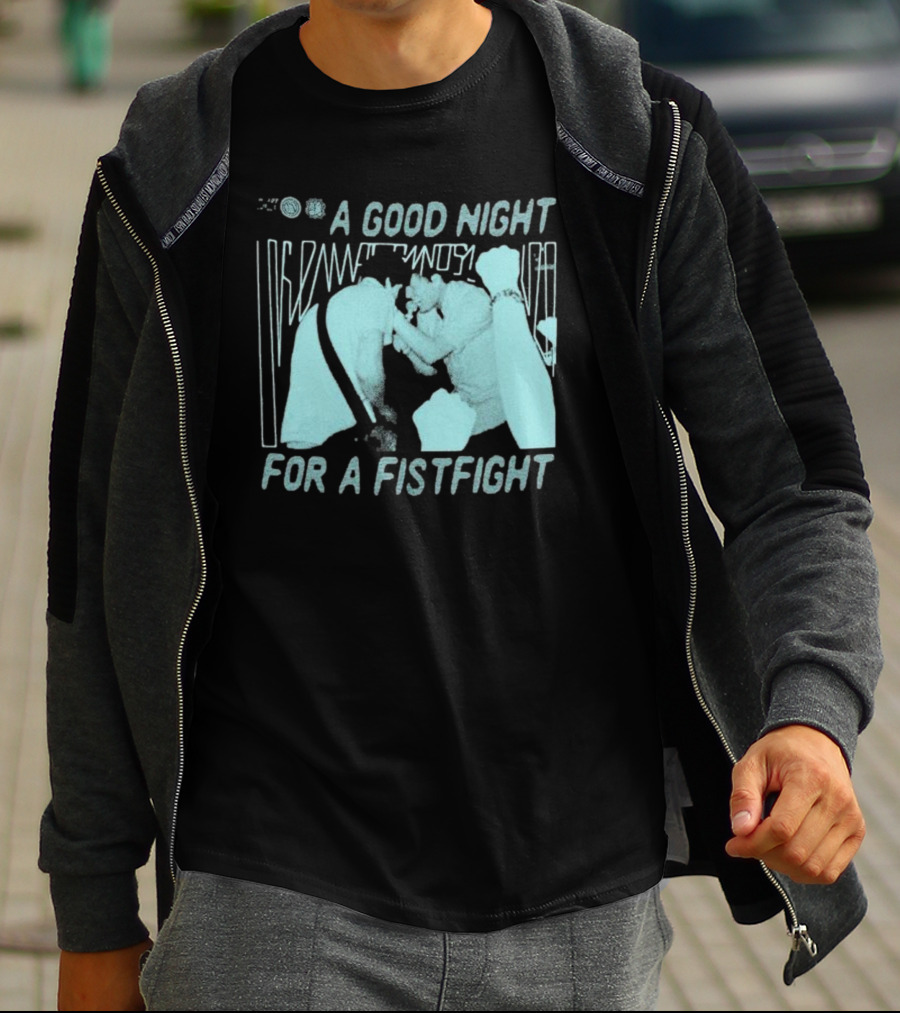 A Good Night For A Fistfight Music Performance Scene T-Shirt