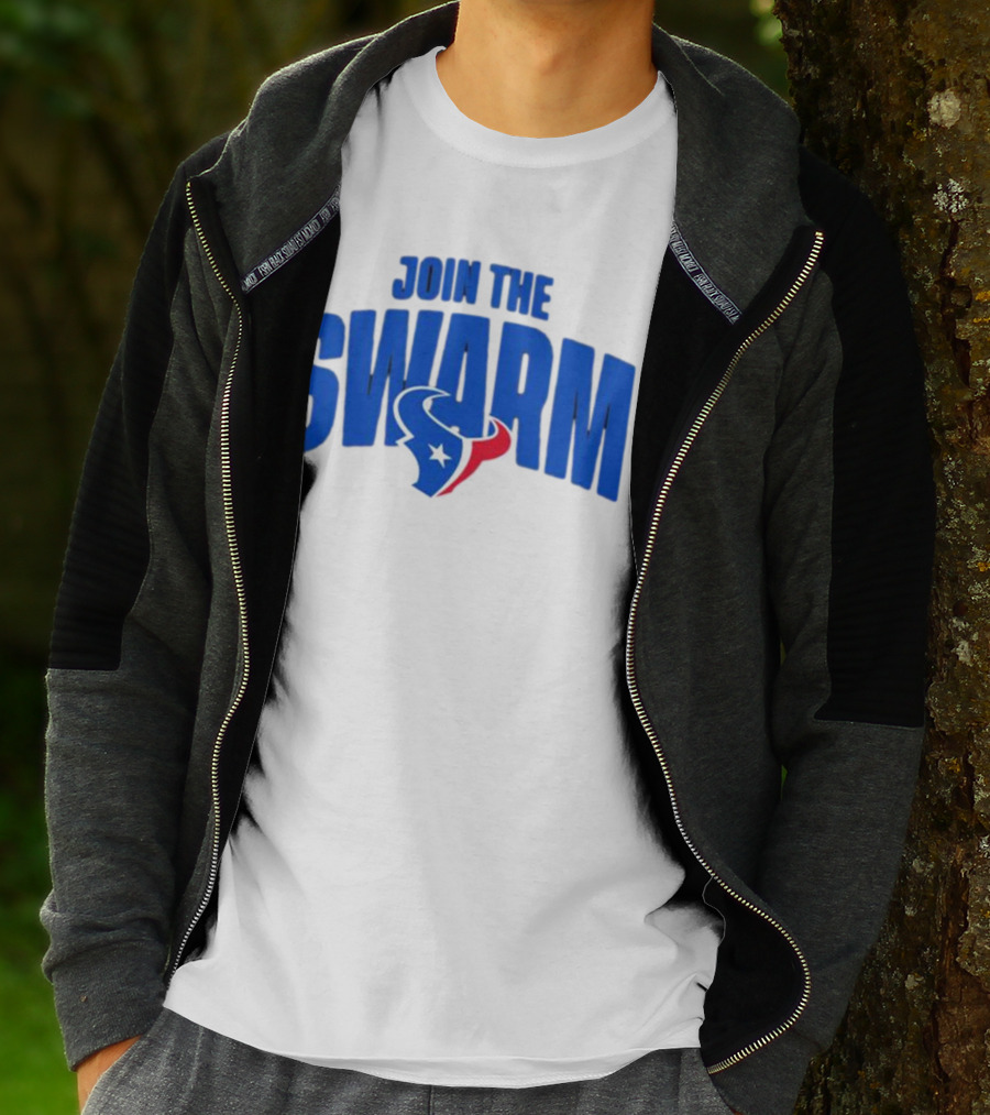 Join The Swarm Houston Texans Fan T-Shirt