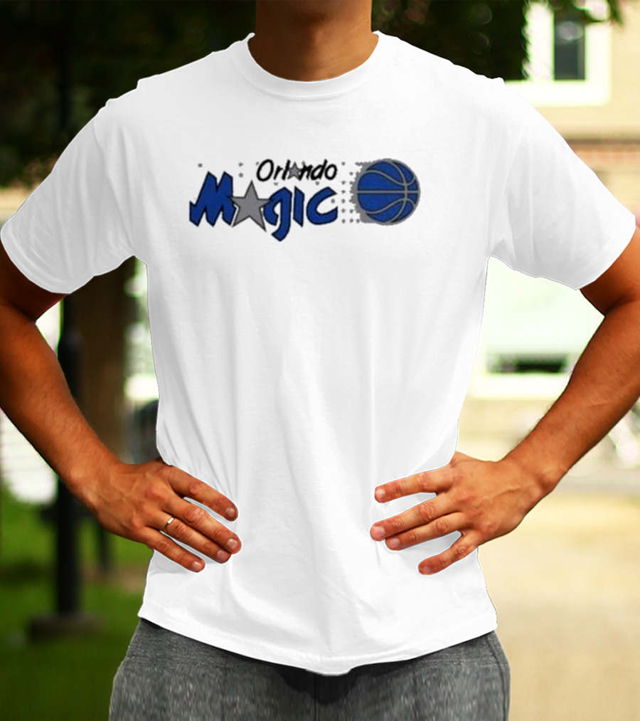 Orlando Magic Classic Retro Basketball Emblem T-Shirt