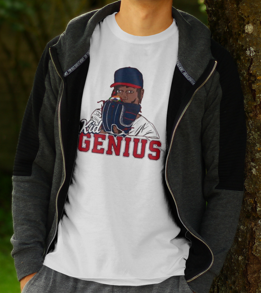 Kid Genius Triston McKenzie Baseball Pitcher T-Shirt