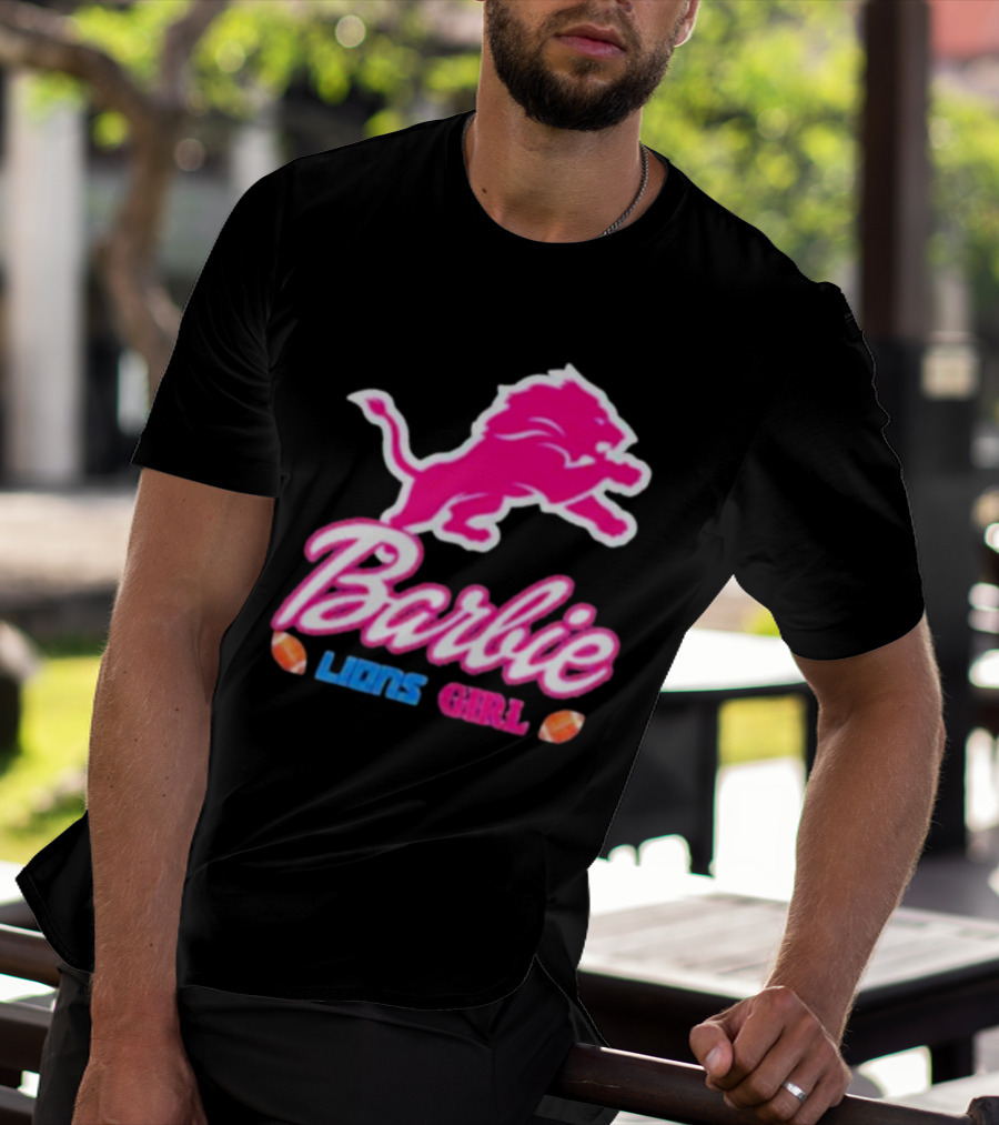 Barbie Lions Girl Football T-Shirt
