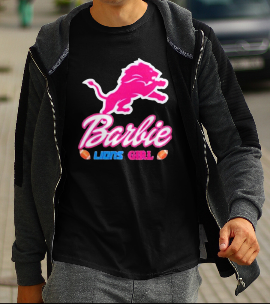 Barbie Lions Girl Football T-Shirt