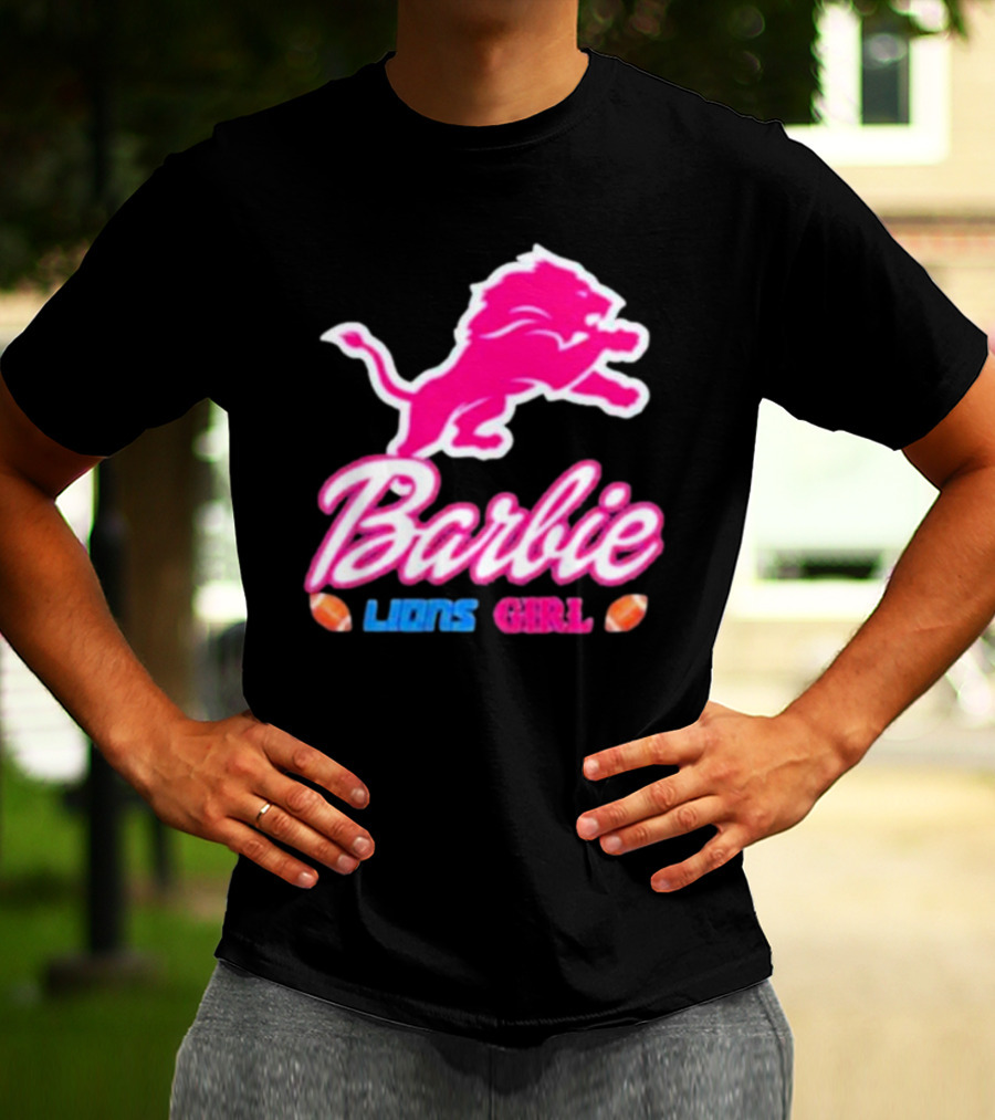 Barbie Lions Girl Football T-Shirt