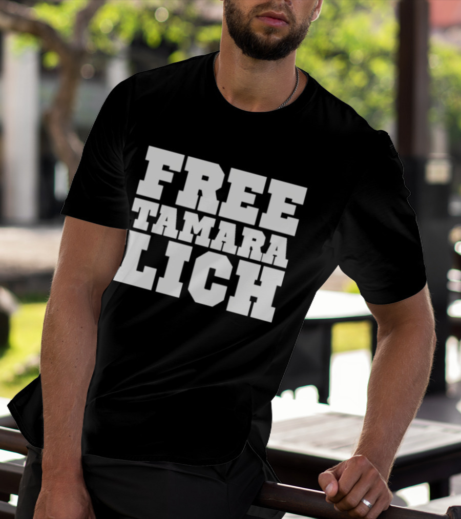 Caryma Sa’d Lawyer Political Satirist Free Tamara Lich T-Shirt