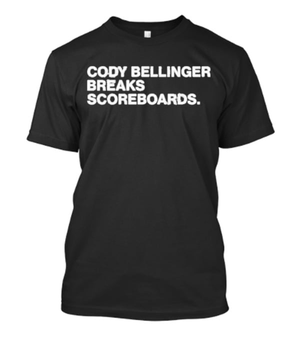 Cody Bellinger Breaks Scoreboards T-Shirt