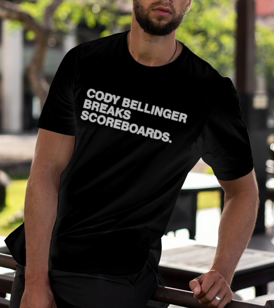 Cody Bellinger Breaks Scoreboards T-Shirt