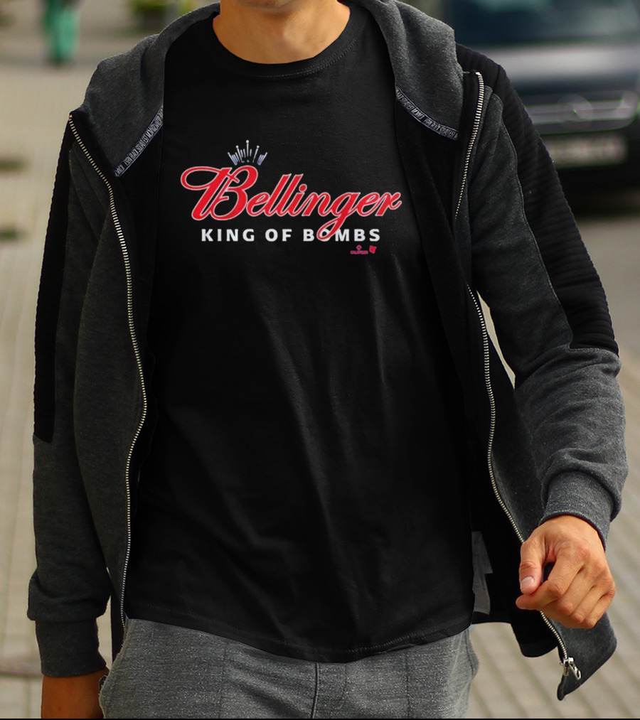 Bellinger King Of Bombs Crown Baseball T-Shirt