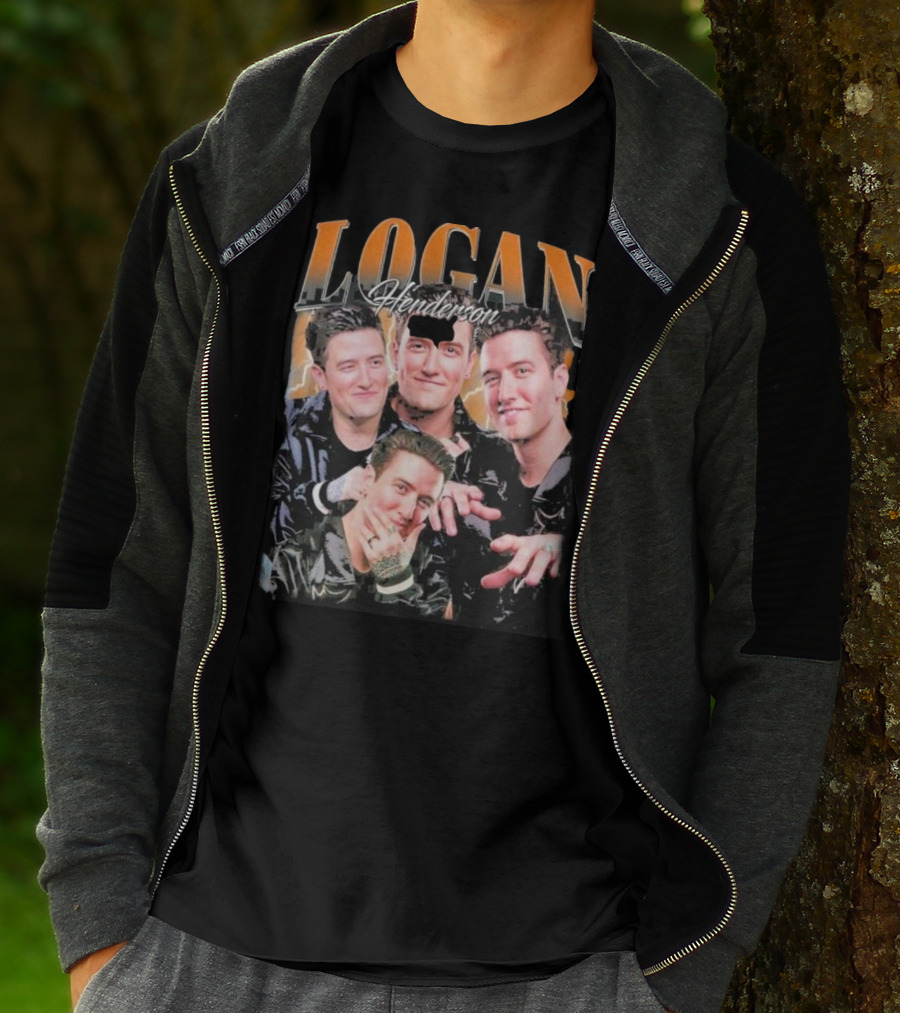 Logan Henderson Vintage And Man T-Shirt
