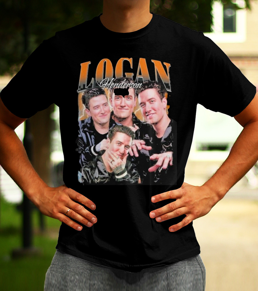Logan Henderson Vintage And Man T-Shirt