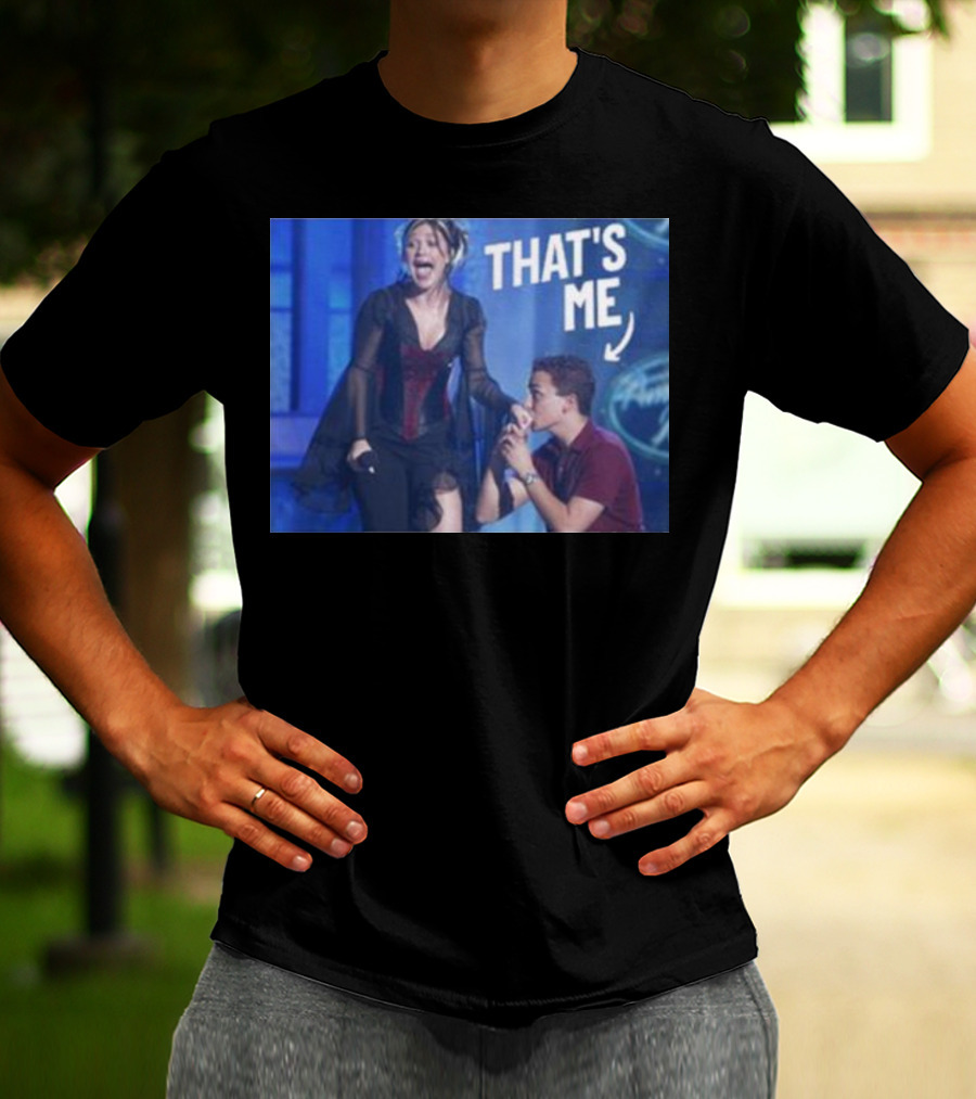 That's Me Iconic Moment Text With Enthusiastic Reaction T-Shirt
