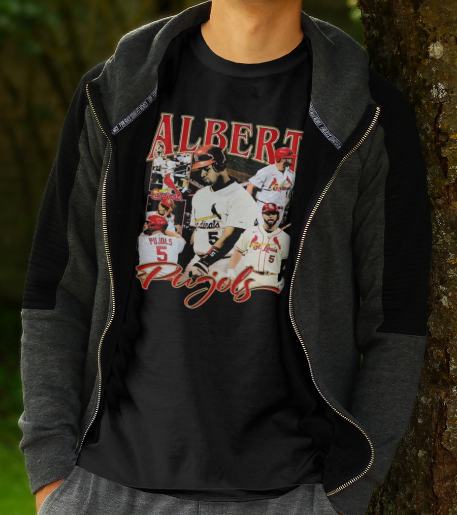 Albert Pujols St. Louis Cardinals Baseball Legend T-Shirt