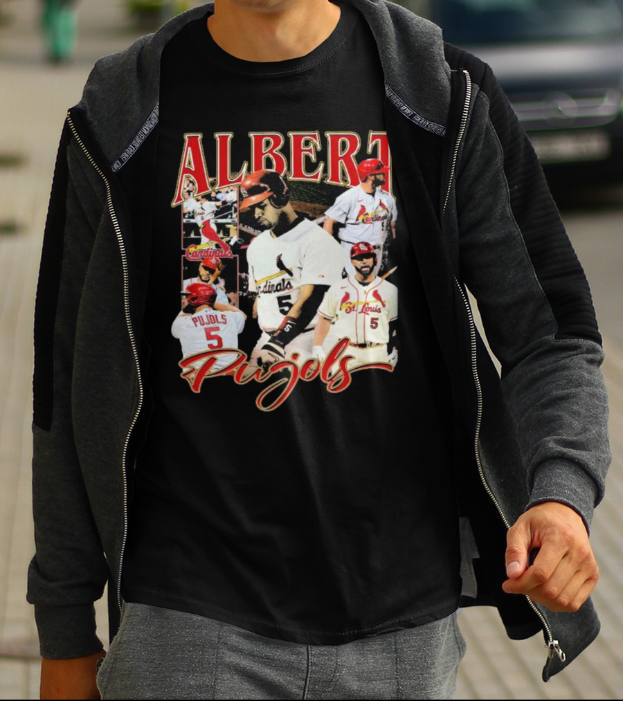 Albert Pujols St. Louis Cardinals Baseball Legend T-Shirt
