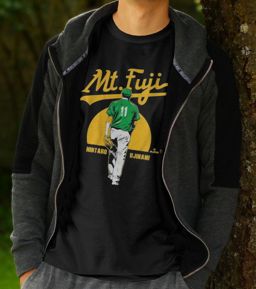 Mt. Fuji HINTARO FUJINAMI 11 Oakland Baseball Players T-Shirt