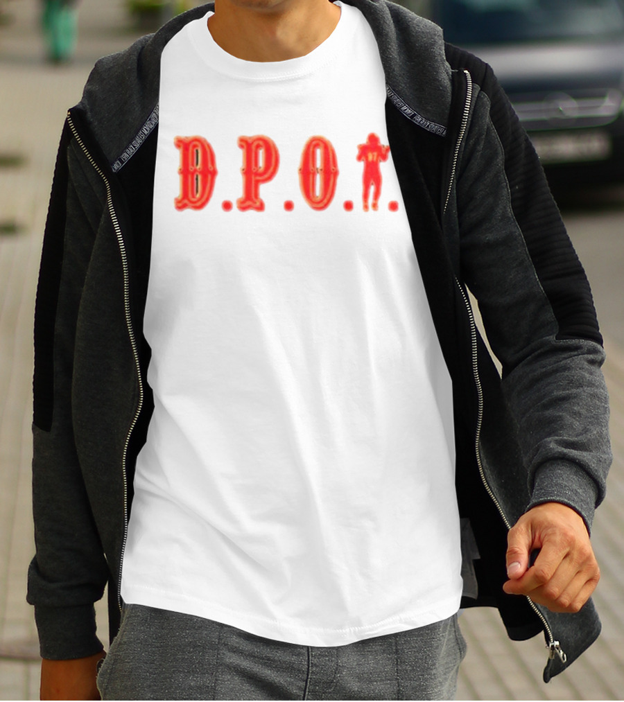 957 The Game Defensive Player Of The Year D.P.O.Y. Football T-Shirt