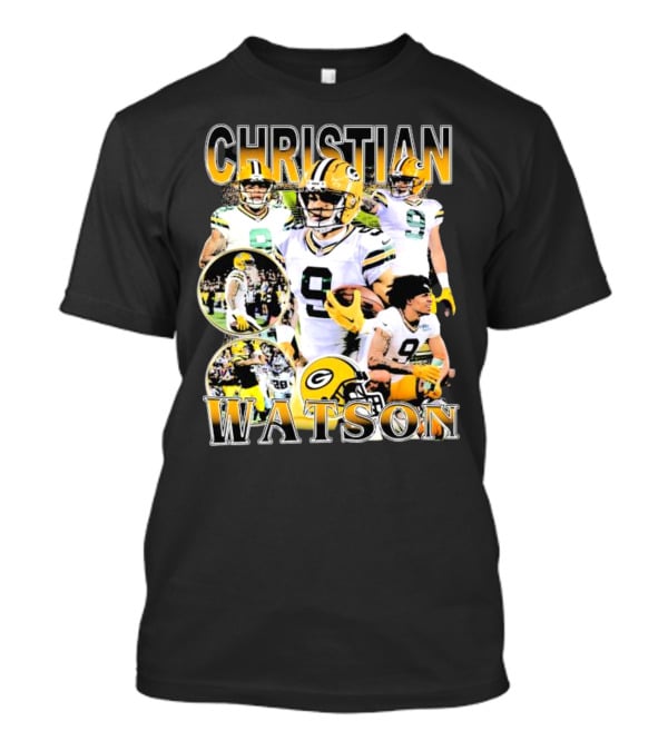 Christian Watson Green Bay Packers Football Player Highlights T-Shirt