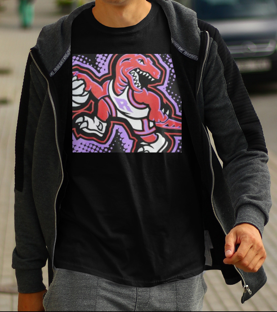 Big Face 7.0 SS Toronto Raptors Dinosaur T-Shirt