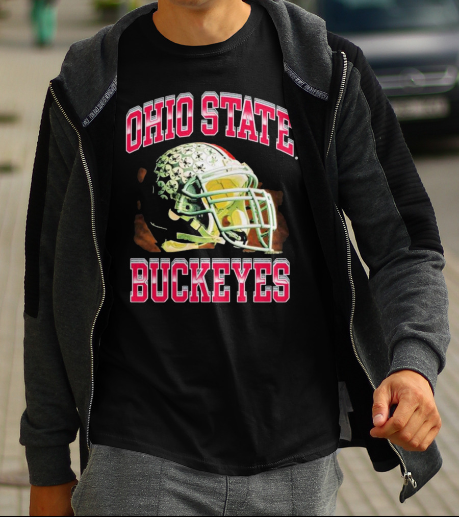 Ohio State Buckeyes Football Helmet T-Shirt