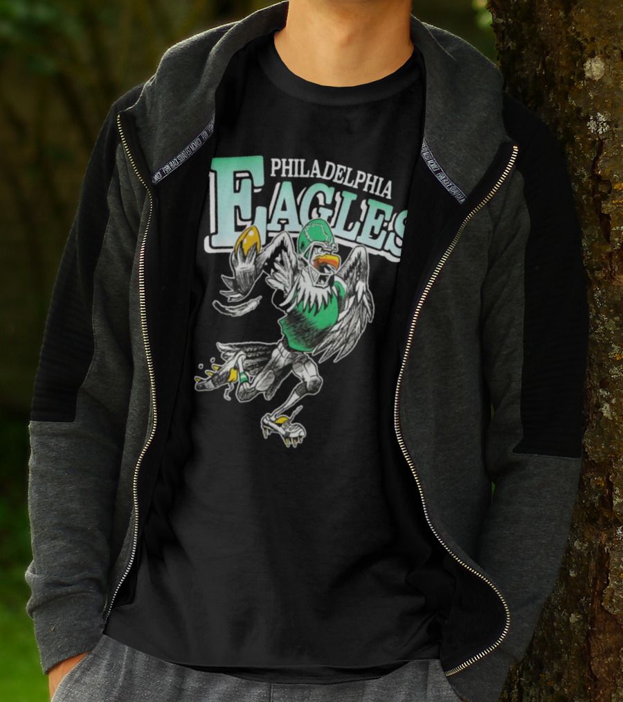 Philadelphia Eagles Vintage Mascot T-Shirt