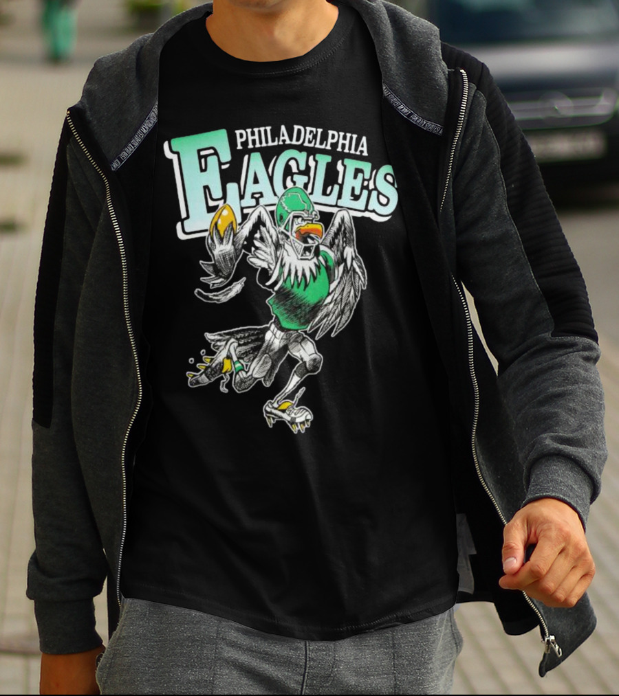 Philadelphia Eagles Vintage Mascot T-Shirt