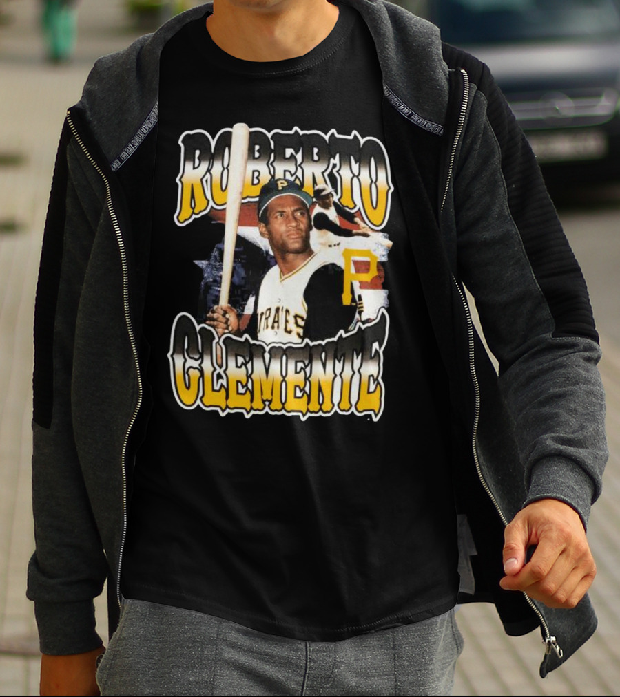 Roberto Clemente Heritage Pittsburgh Pirates Legend T-Shirt