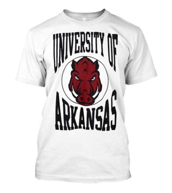 University Of Arkansas Razorbacks Lightweight Crew 3.0 T-Shirt