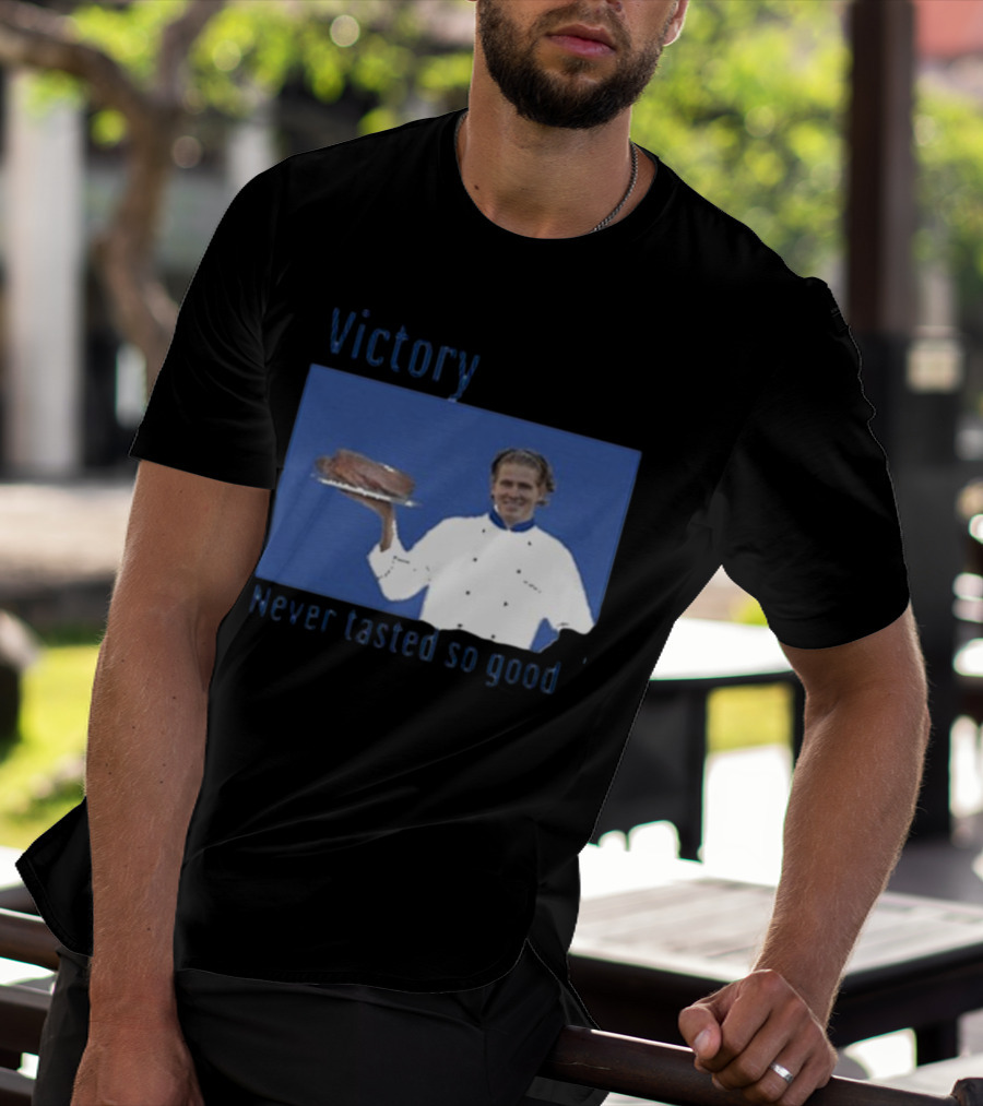 Victory Never Tasted So Good Chargers Justin Herbert Brisket T-Shirt