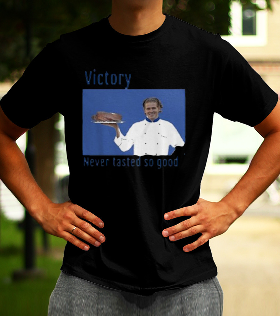 Victory Never Tasted So Good Chargers Justin Herbert Brisket T-Shirt