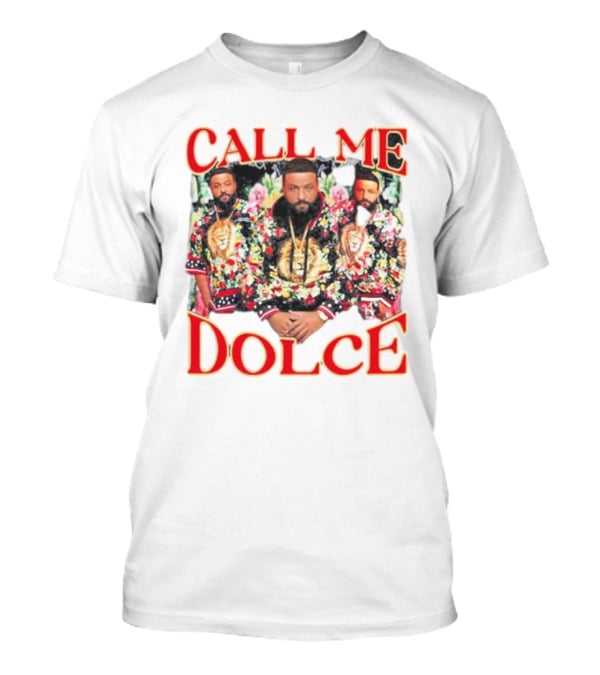 Call Me Dolce DJ Khaled Floral Jacket Trio T-Shirt