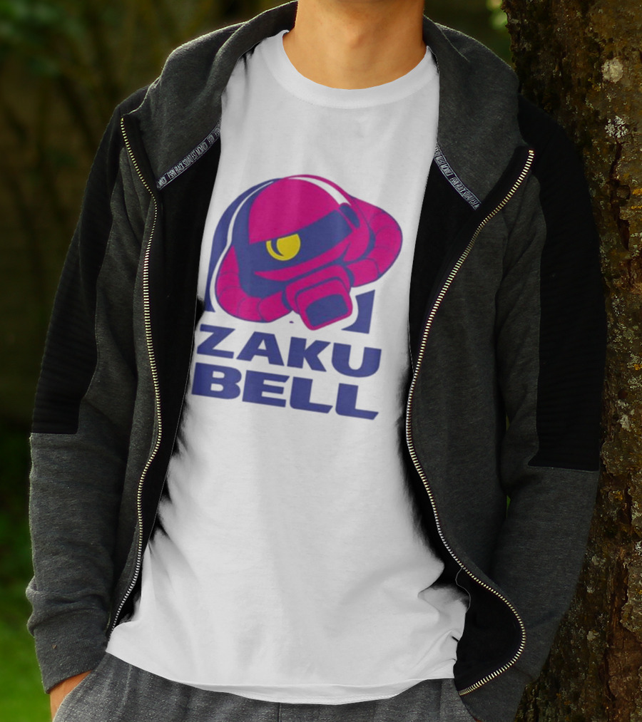 Dead Set Media Zaku Bell Mecha Fast Food Mashup T-Shirt