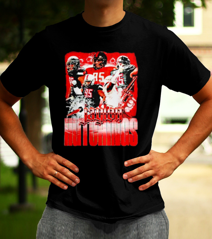 Jaylon Hutchings 95 Red Football Legends T-Shirt