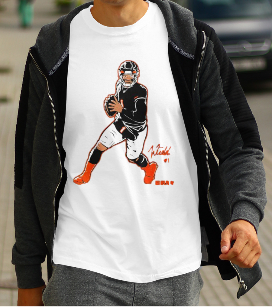 Fields #1 NFLPA Signature Pose T-Shirt
