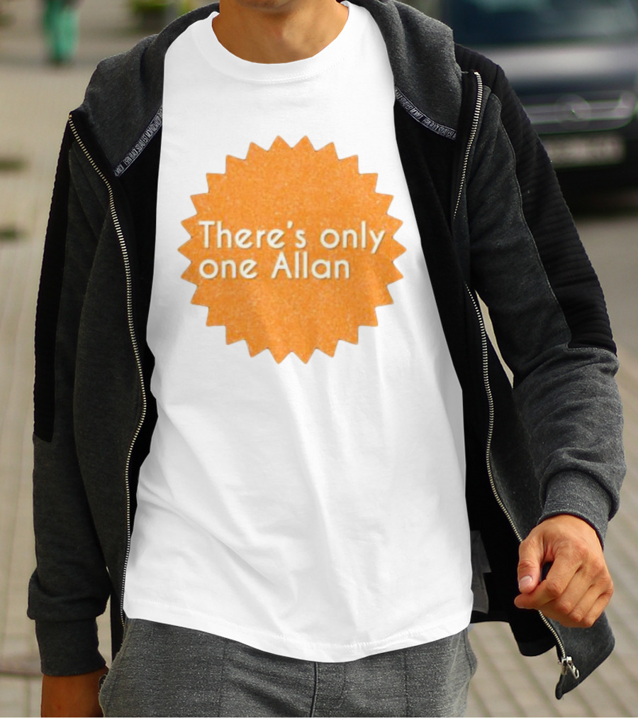 There’s Only One Allan Starburst Badge T-Shirt